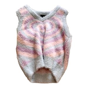 Hot Topic Pastel Sweater Vest NWOT